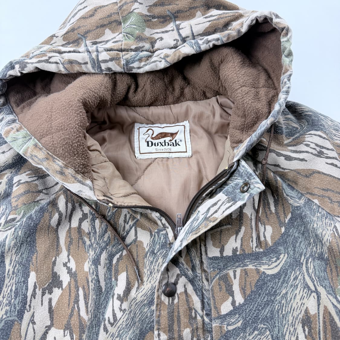 duxbak 90s 리얼트리 카모 후드자켓 상품이미지3