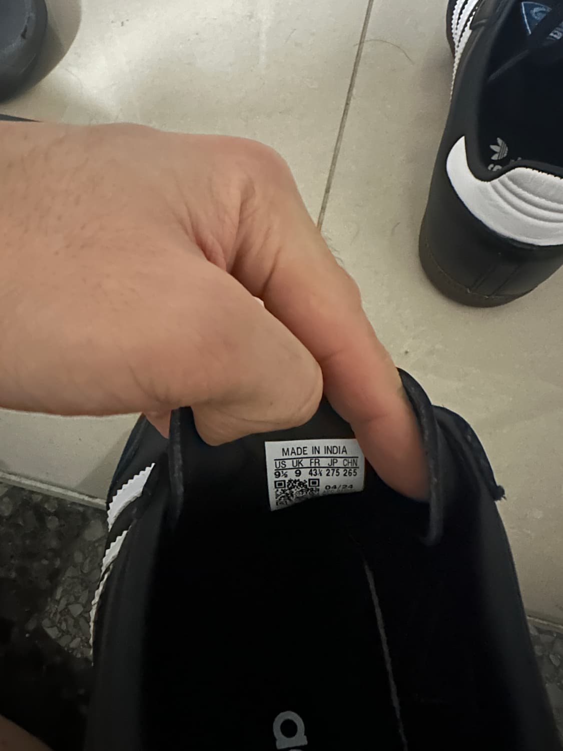 아디다스 삼바 블랙 (275) 상품이미지5