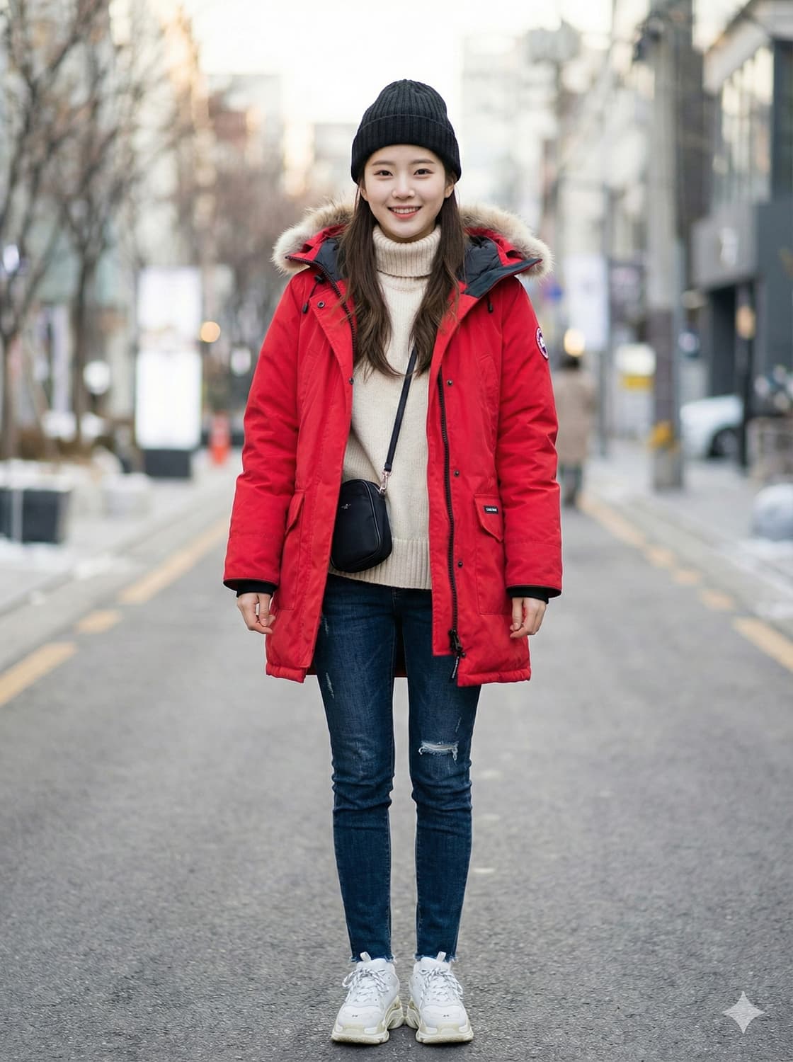 캐나다구스. 여자 구스다운 패딩_XS 상품이미지1