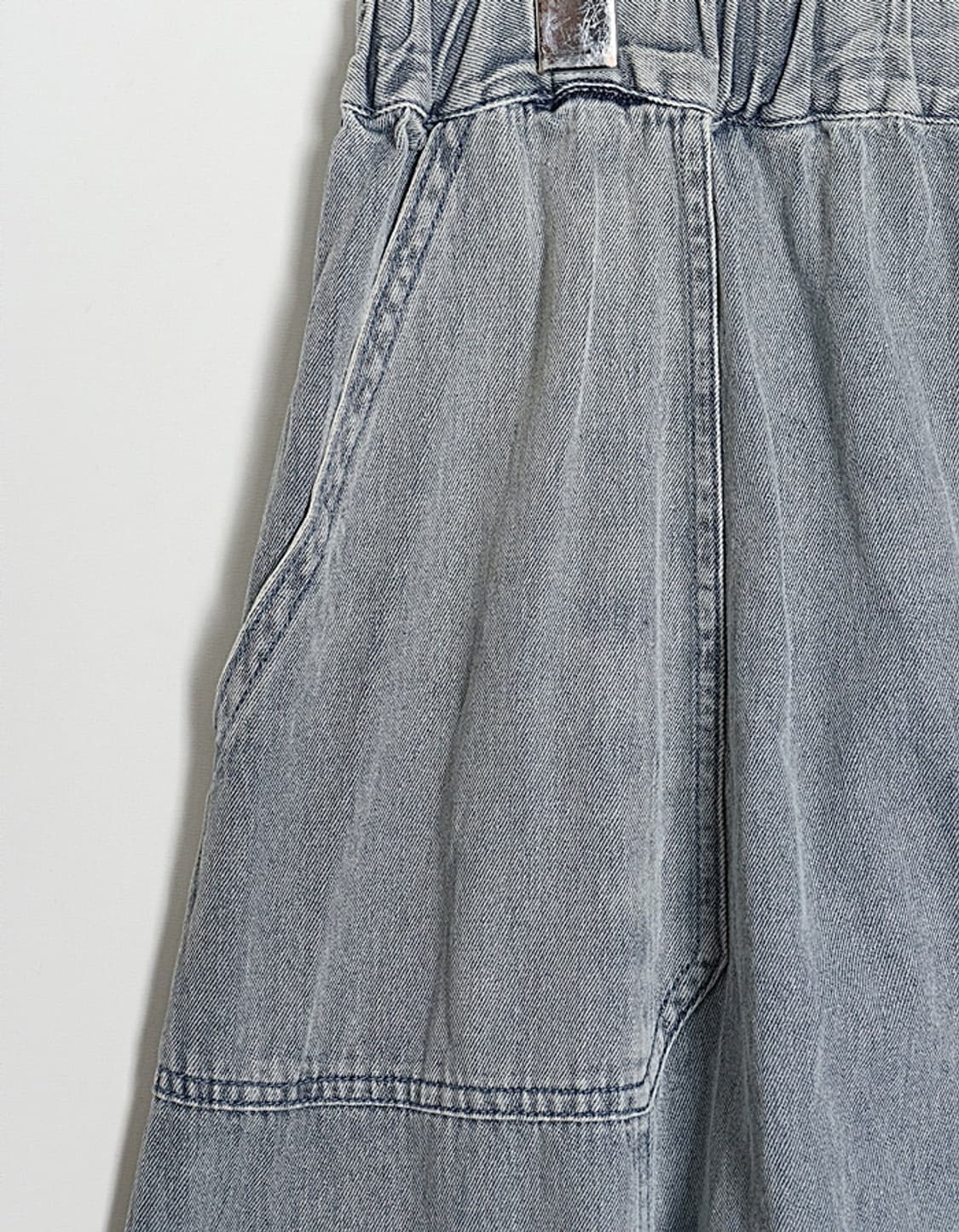 RAM LOSSA LightDenim Flared Skirt (28~29 상품이미지3