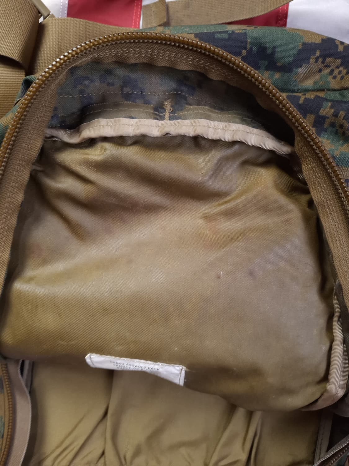 오리지날 미국제조 미해병대 X 아크테릭스 일베 어썰트배낭 상품이미지6