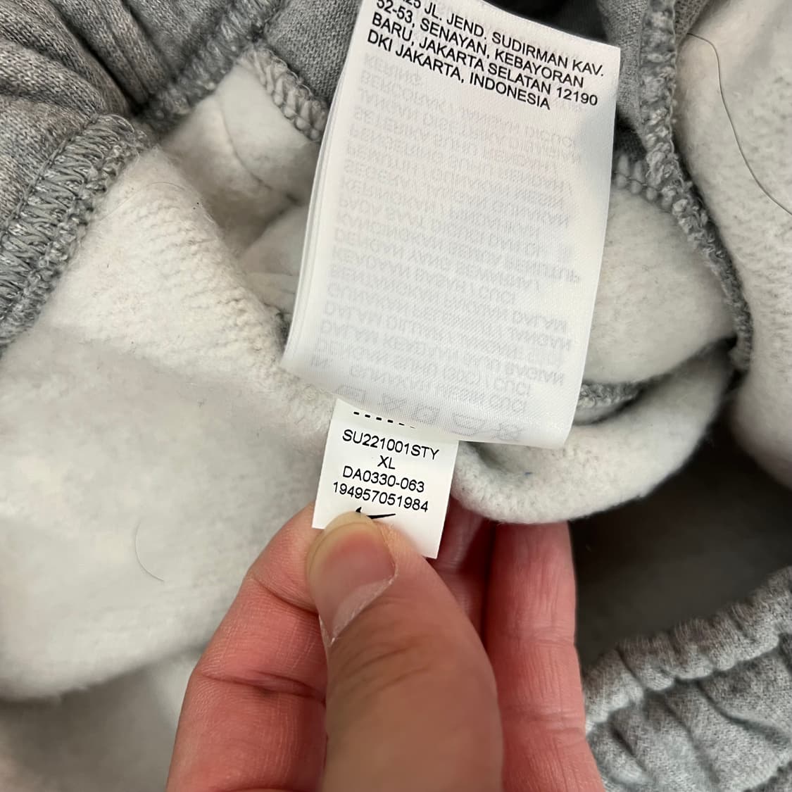 나이키 NRG 솔로스우시 스웻 팬츠 그레이 상품이미지8