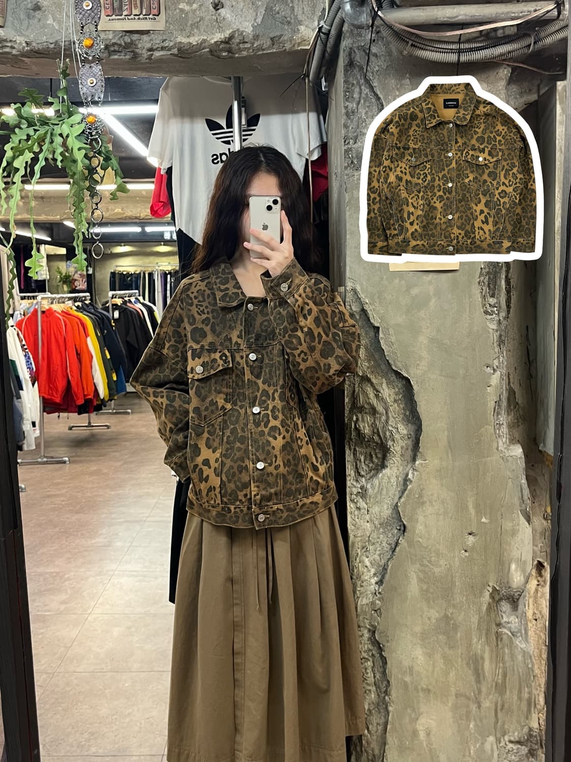 빈티지 레오파드 자켓  #csz1851 상품이미지1