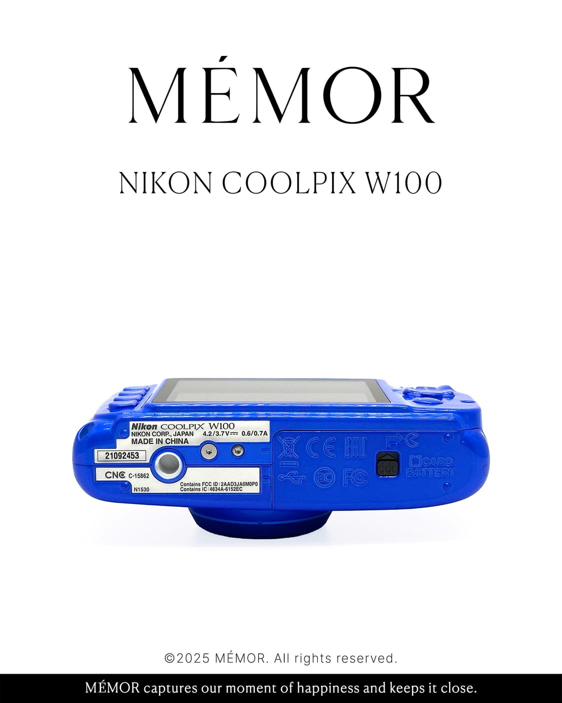 연예인/유튜버픽✨Nikon Coolpix W100 방수 니콘 빈티지디카 상품이미지4