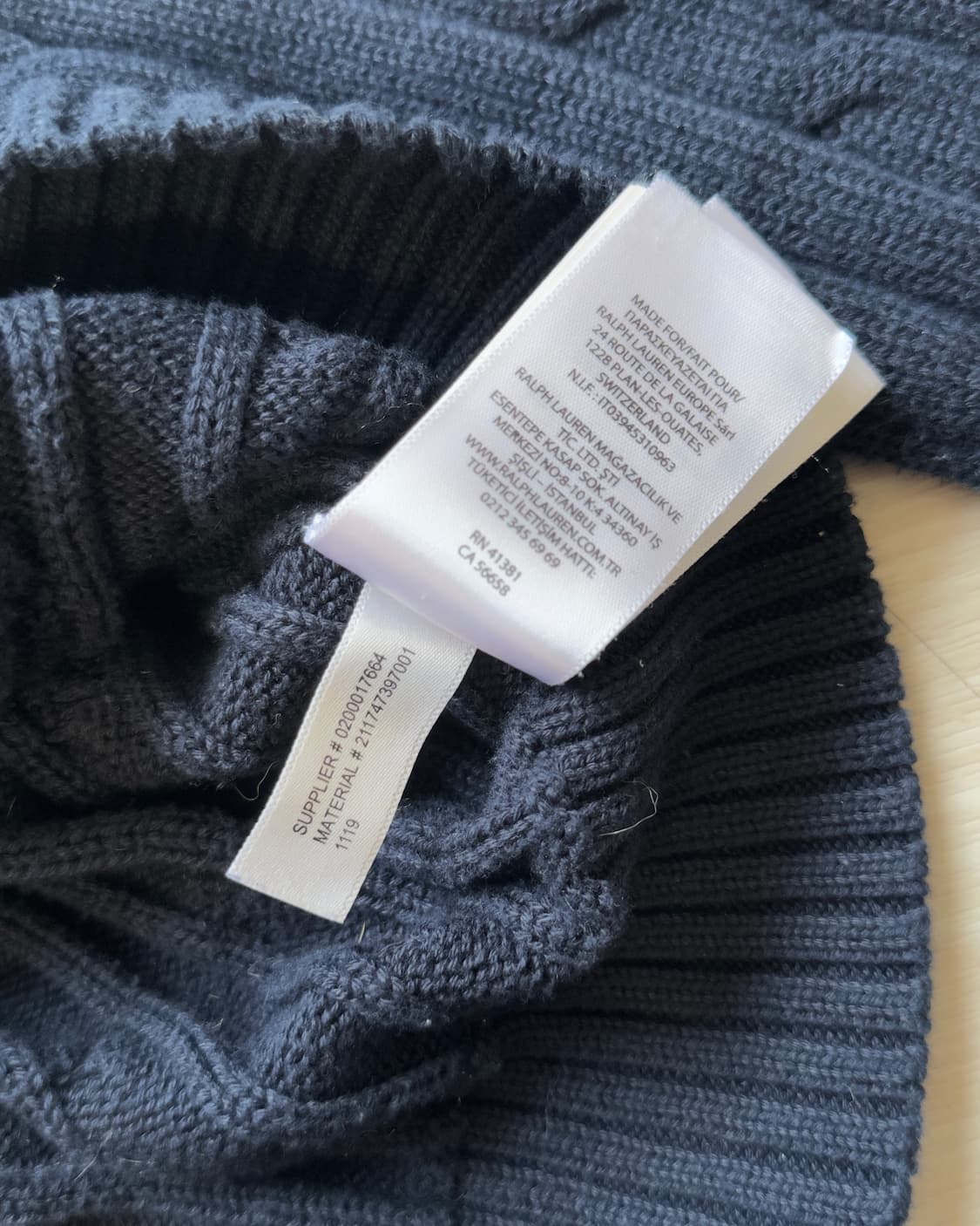 [Polo Ralph Lauren] cable cotton knit 상품이미지10