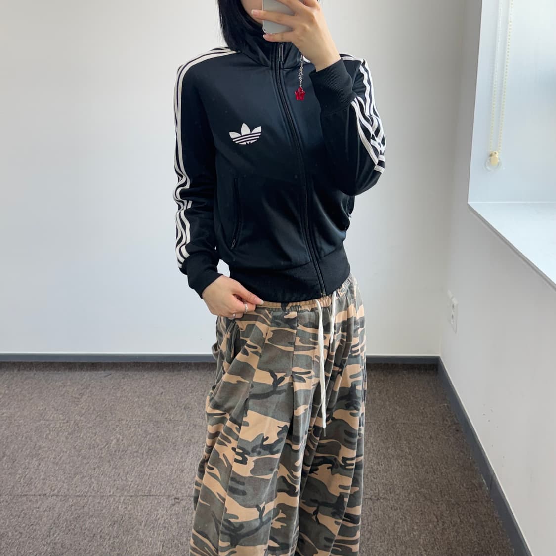 Adidas 아디다스 블랙 구파 져지 상품이미지2