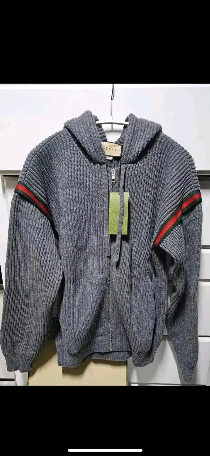 구찌 니트 후드집업 새상품 백화점판 상품이미지5