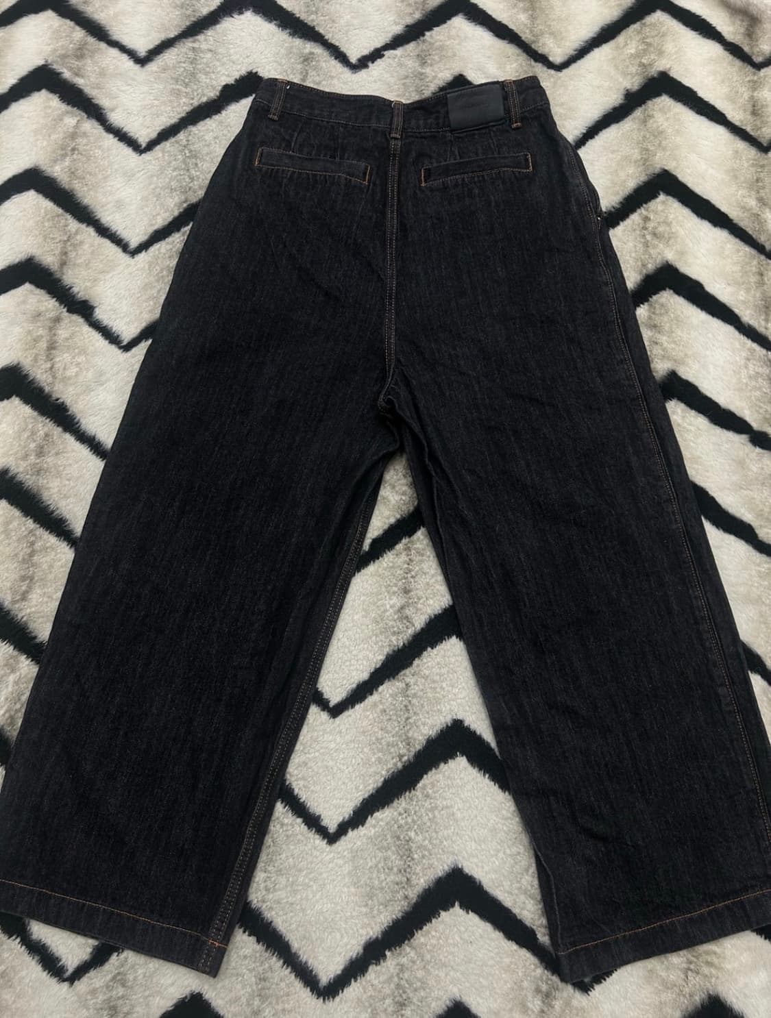 메종미네드 와이드 데님 인디고 팬츠 (48사이즈) 상품이미지2