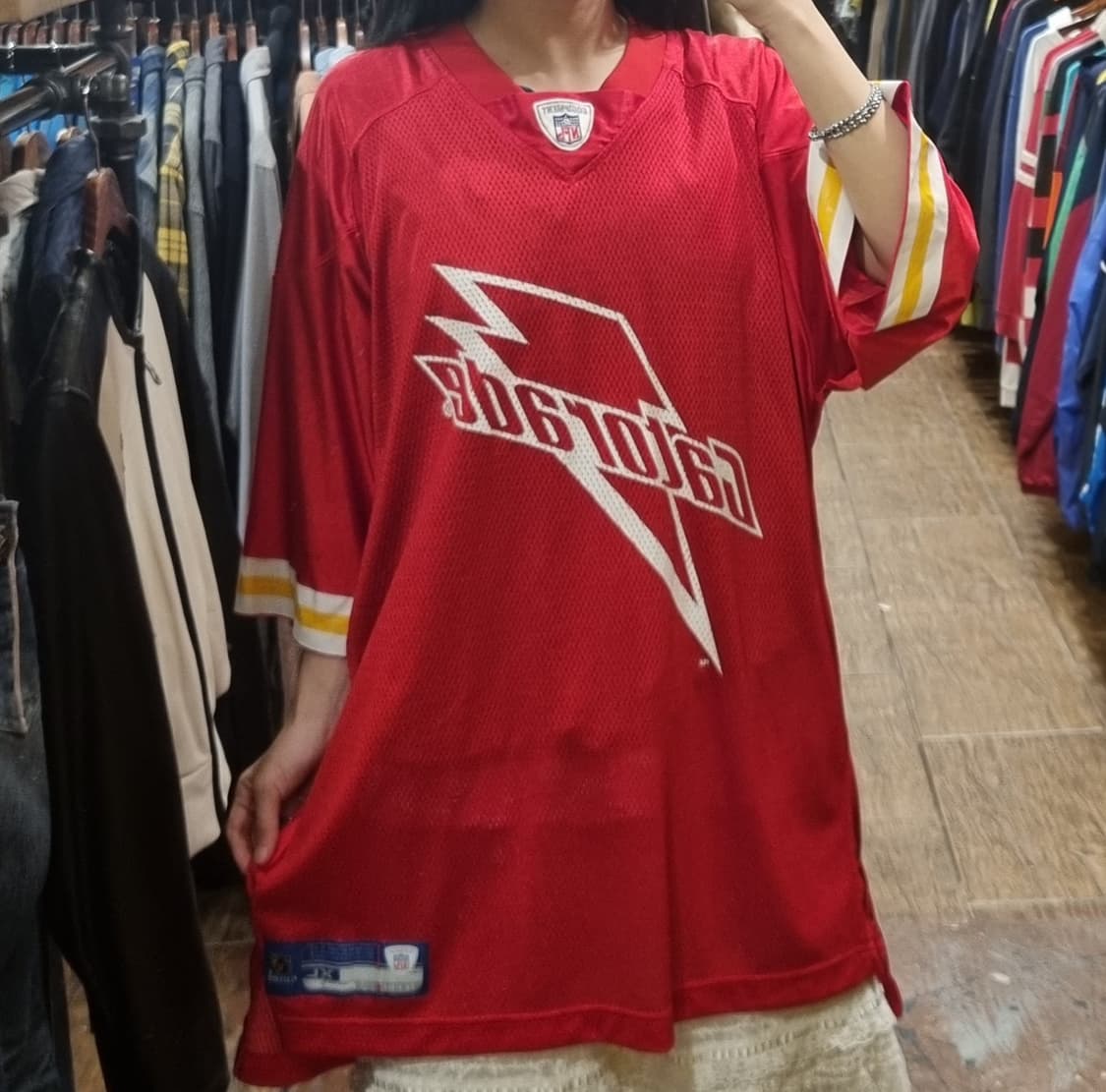 [Hi] NFL 풋볼 져지 반팔티 레드 상품이미지2