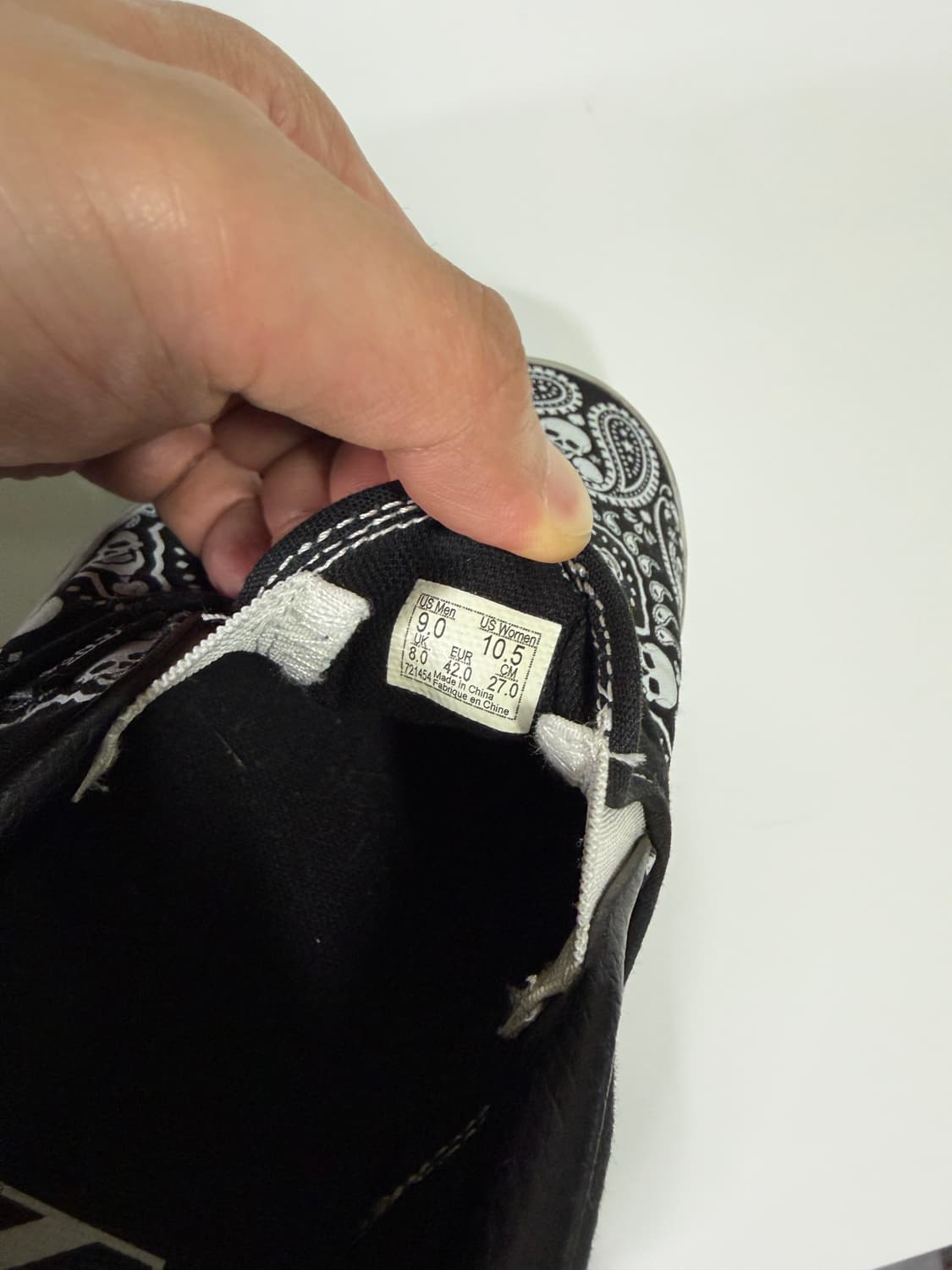 반스(Vans) 해골 반다나 슬립온 상품이미지6