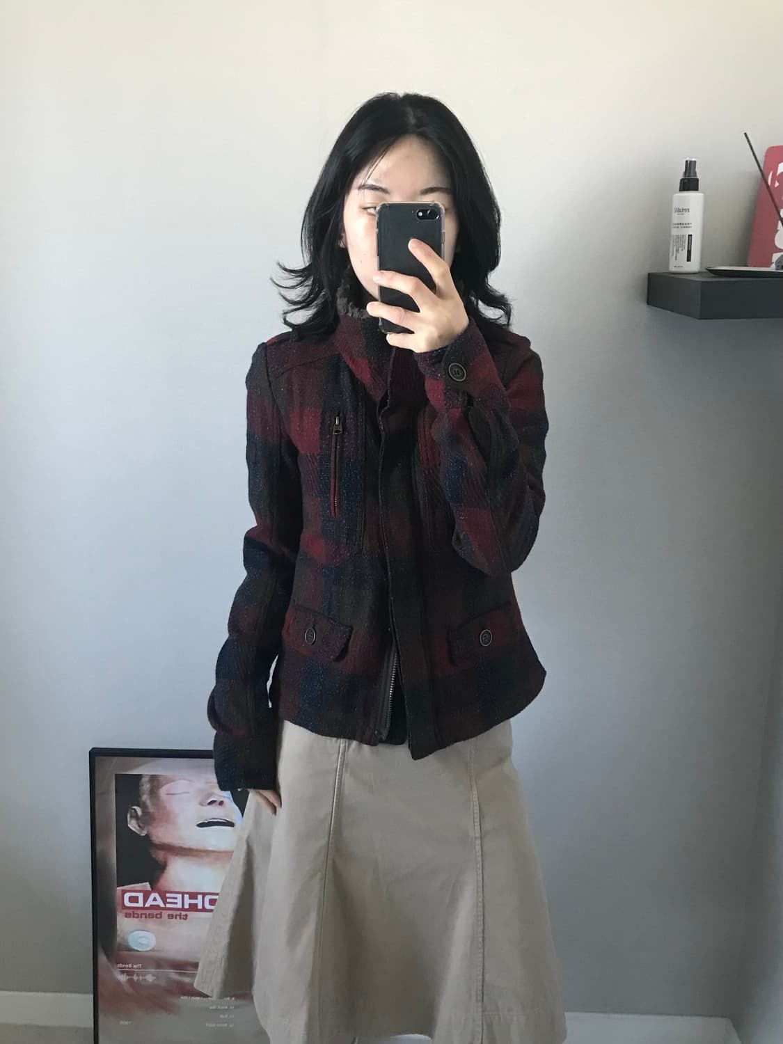 아베크롬비 타단체크 쉐르파 헤비 자켓 상품이미지1