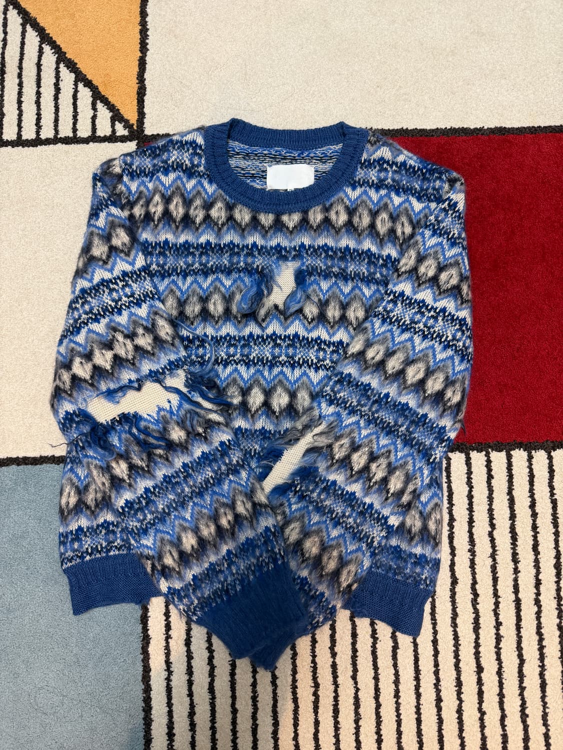 마르지엘라 22ss 아티저널 니트 상품이미지1