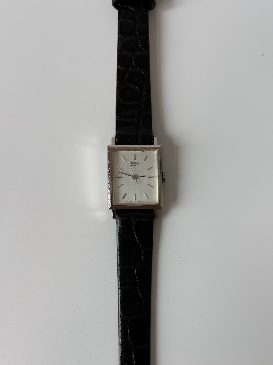 1980s Silver Square Ladies Quartz 상품이미지1