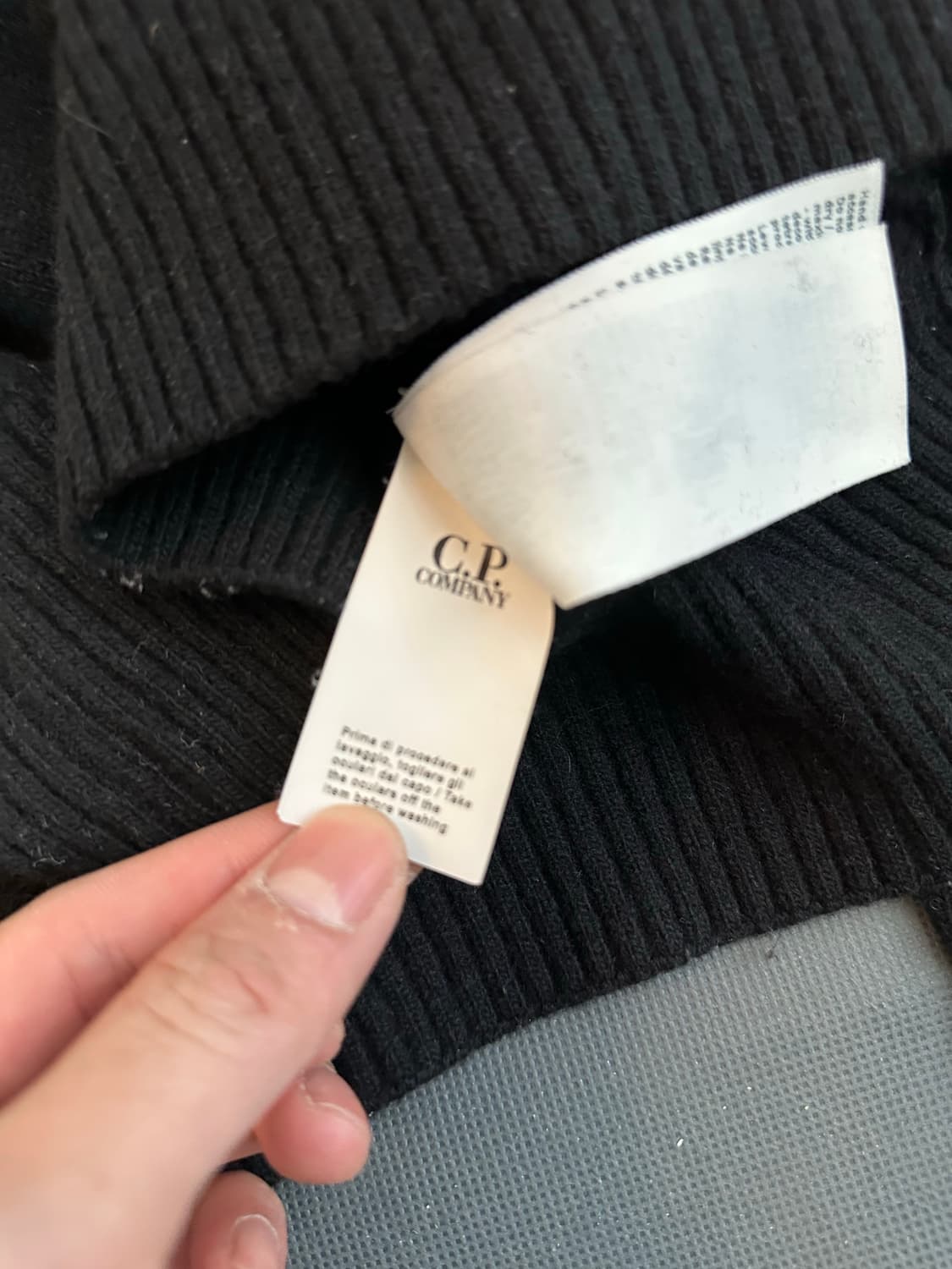 씨피컴퍼니 니트 반집업 M(48) 상품이미지6