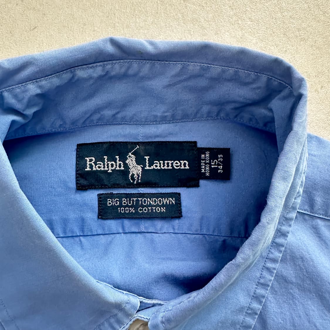 90s 폴로 랄프로렌 더 빅 셔츠 블루 (The Big Shirt) 상품이미지5