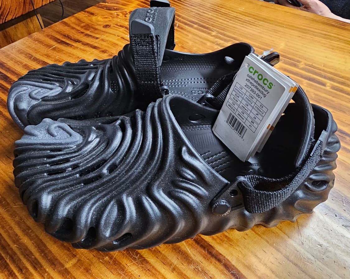 (새상품) 크록스 살레헤 벰버리 폴렉스 클로그 블랙(새스콰치) 2 상품이미지2