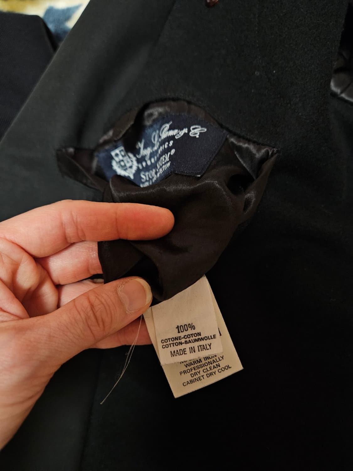 [명품] 조르지오 아르마니 & 로로피아나. 더블 트렌치 피코트(블랙라벨) 상품이미지5