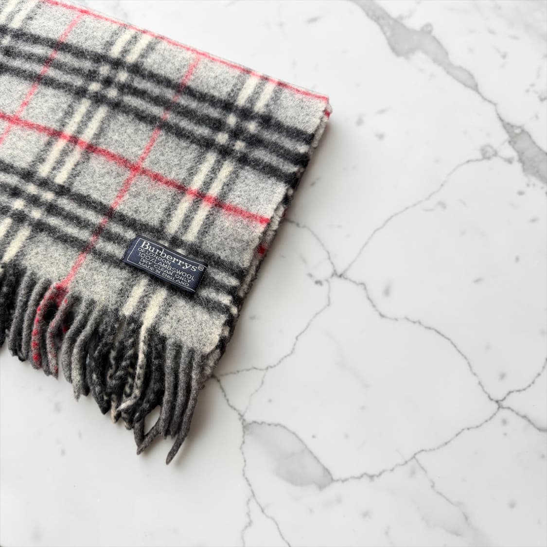버버리 램스울 노바체크 머플러 상품이미지3