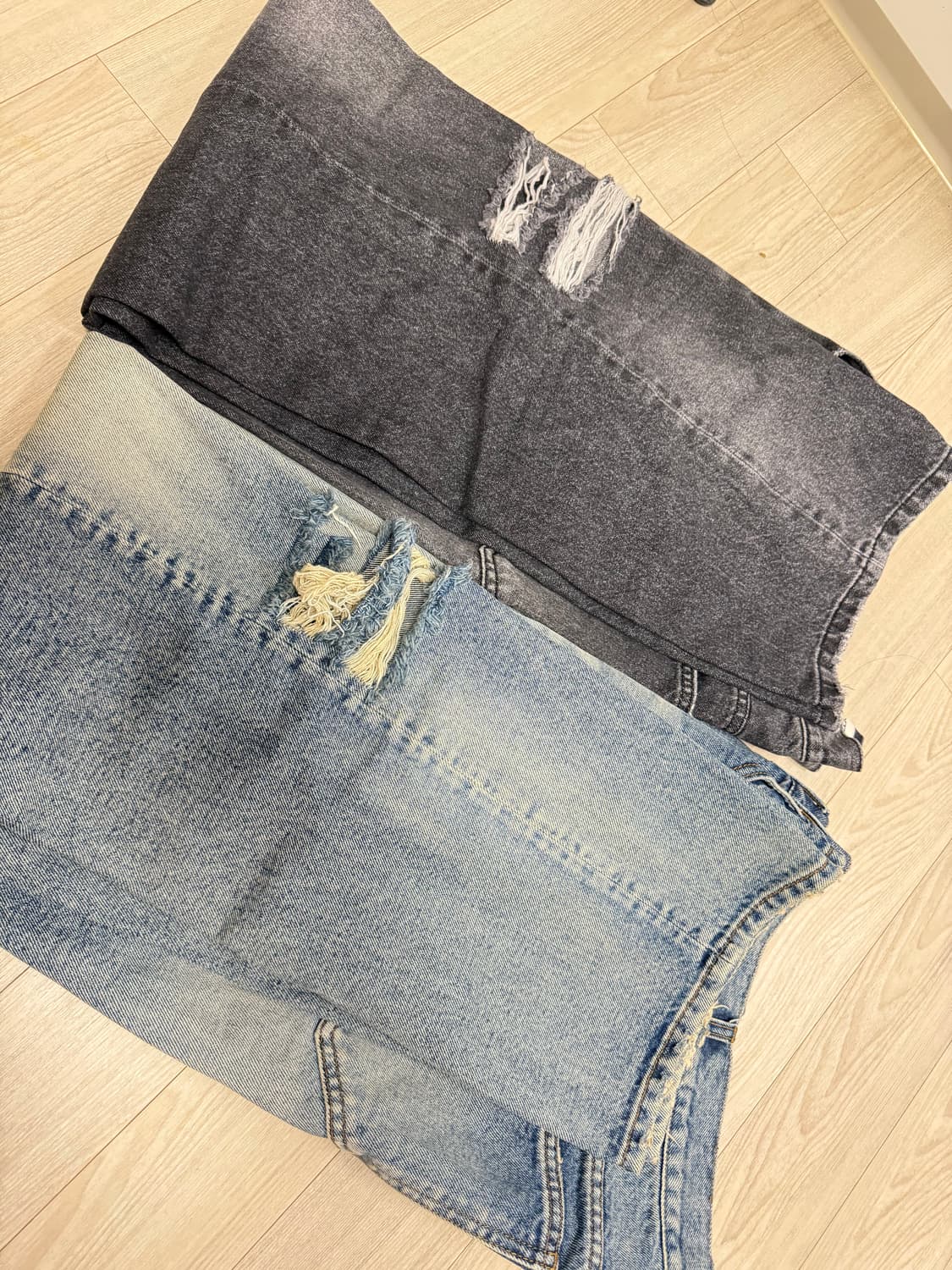 렉토 디스트로이드 데님 흑청,중청 L 상품이미지2