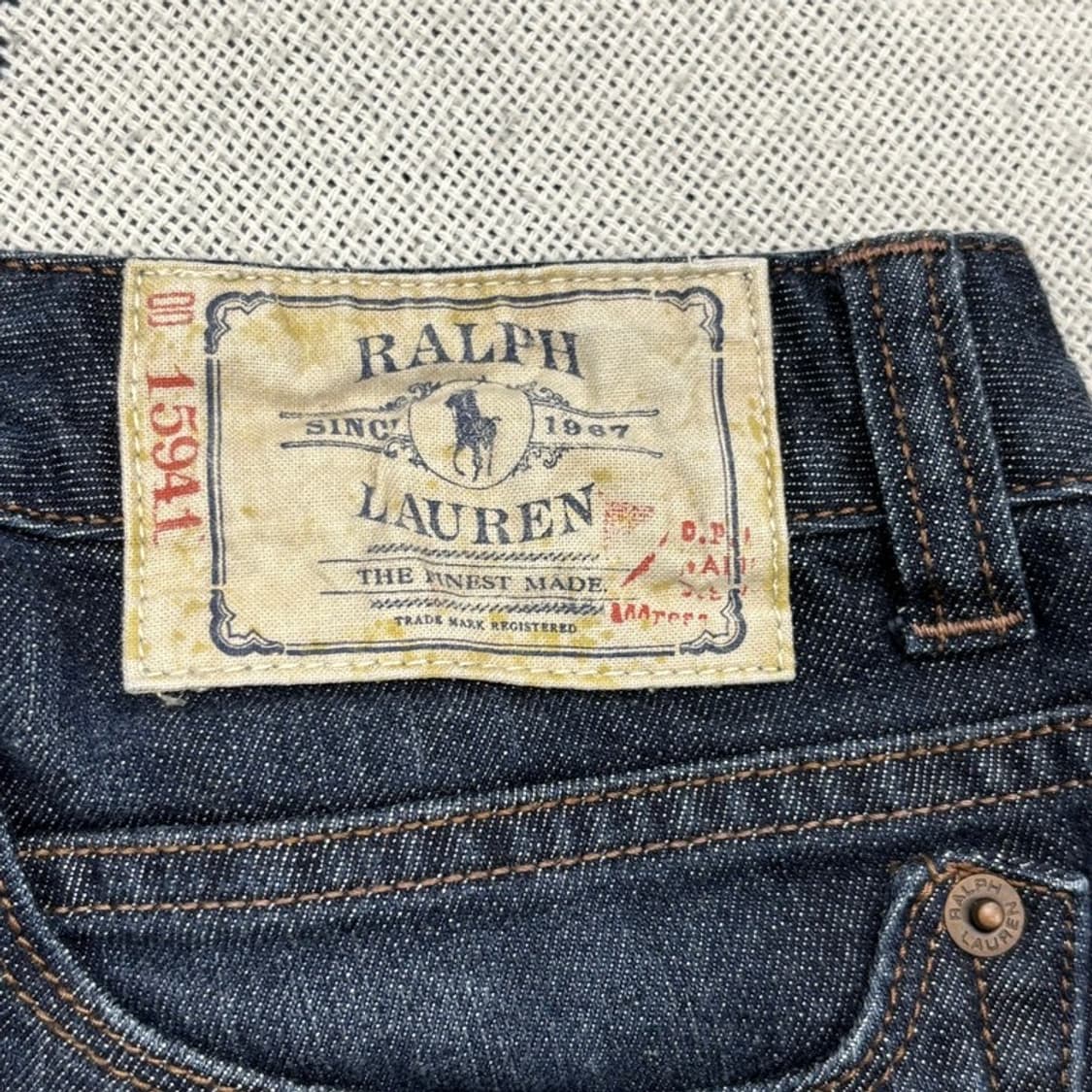 폴로 랄프로렌 15941 스키니 빈티지 데님 청바지 14 P00007 상품이미지3