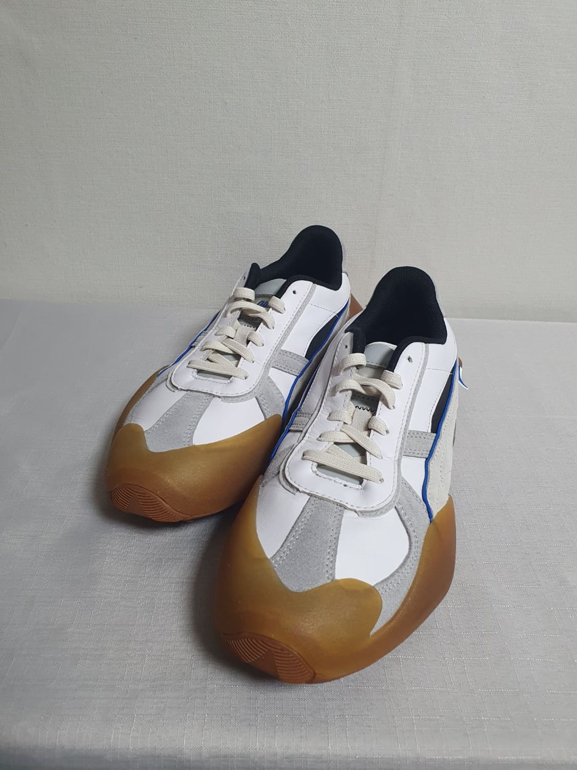 270mm 푸마 베이더론 스니커즈 화이트 검솔 상품이미지7