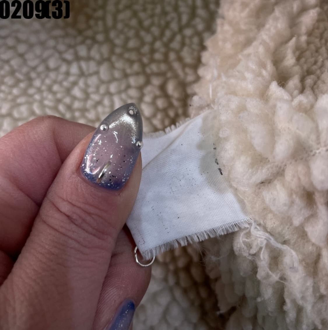 캘빈클라인 데님 무스탕 자켓 상품이미지5