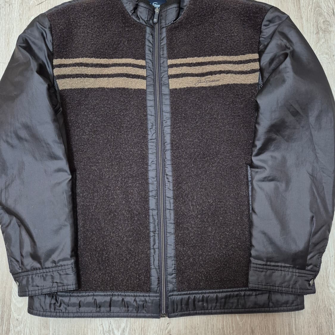 잭니클라우스 스트라이프 하이브리드 모직 점퍼 L(100) 상품이미지3