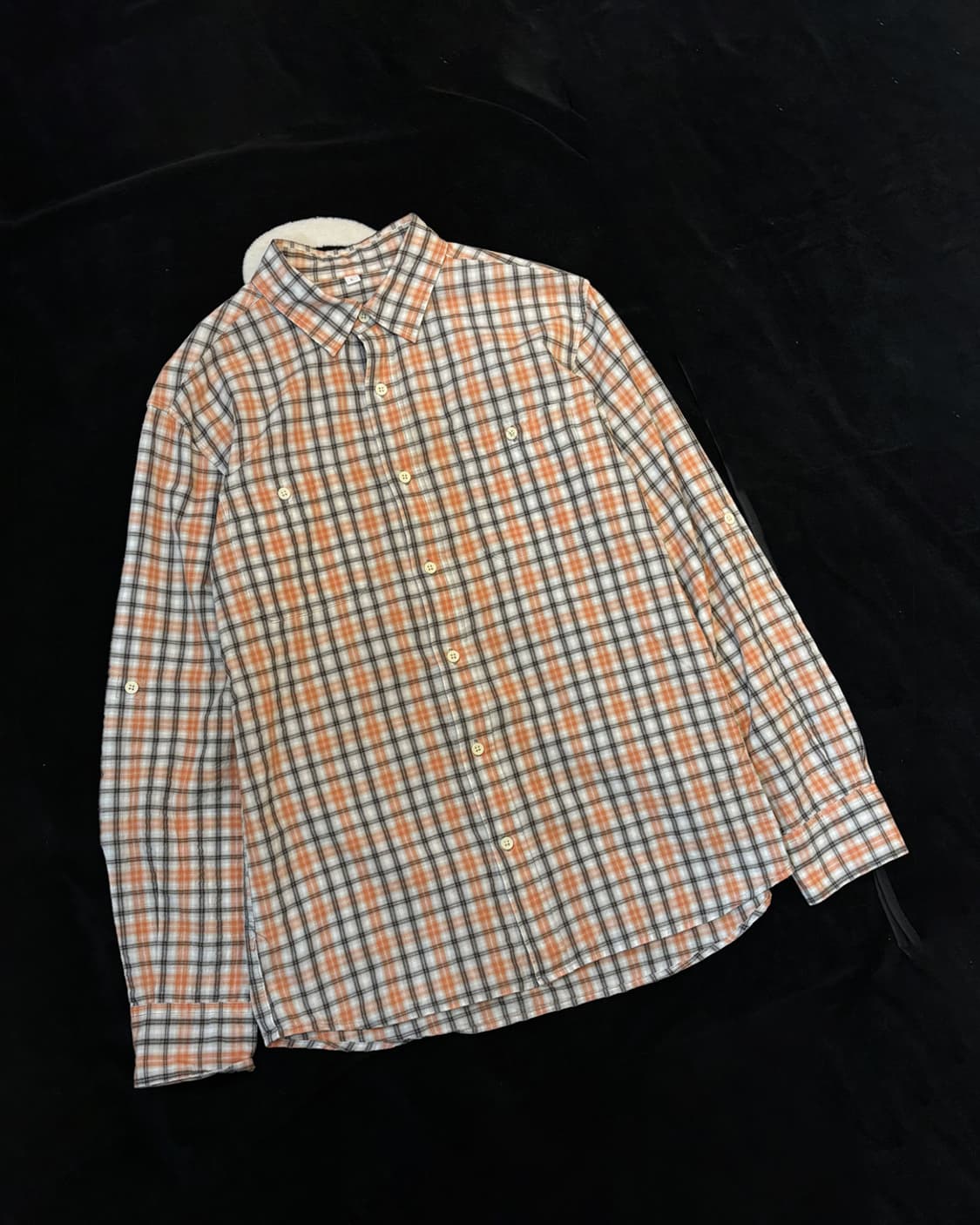 일본빈티지 체크 셔츠 상품이미지1