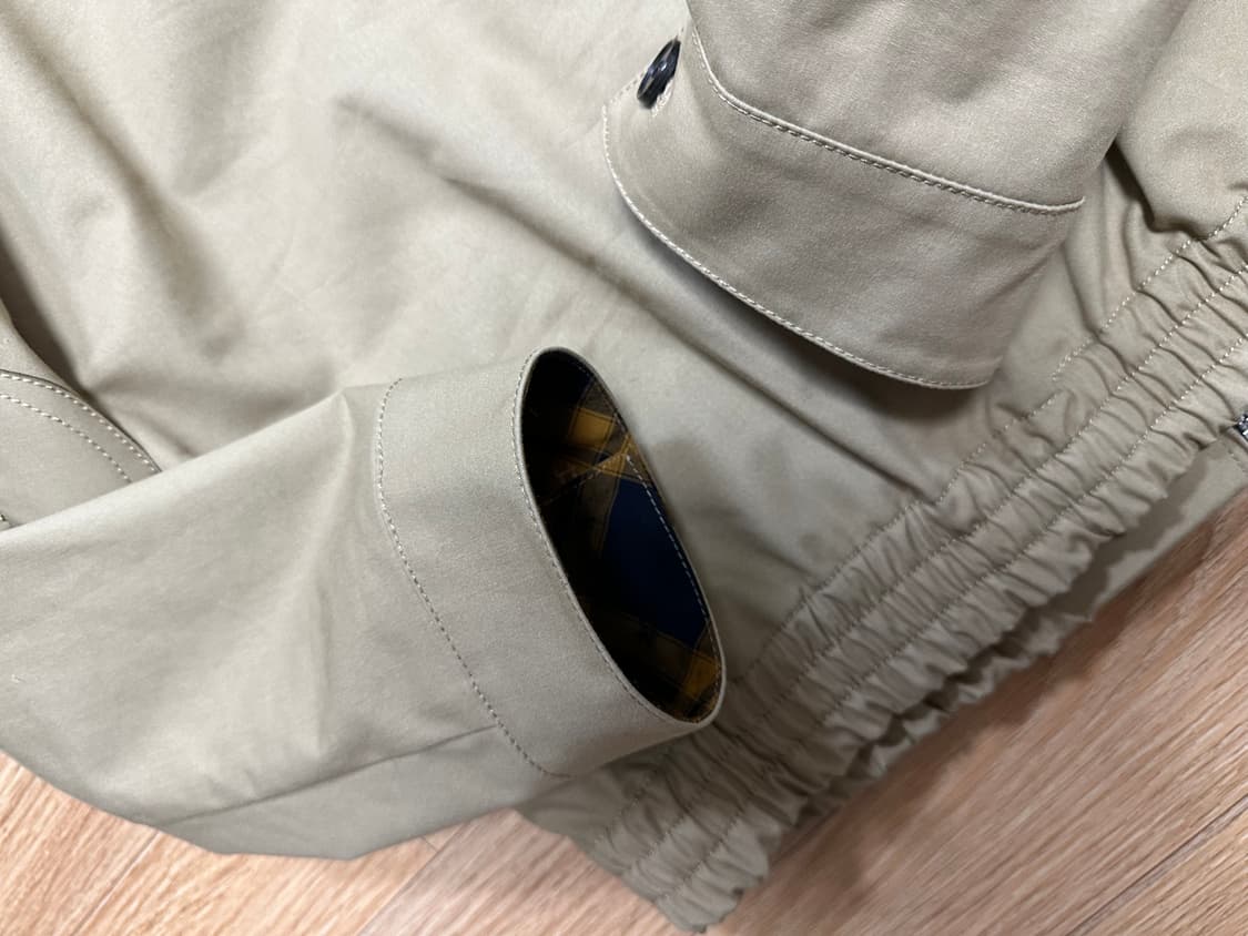 애프터프레이 라미 코튼 집업 블루종 M 판매합니다 상품이미지4