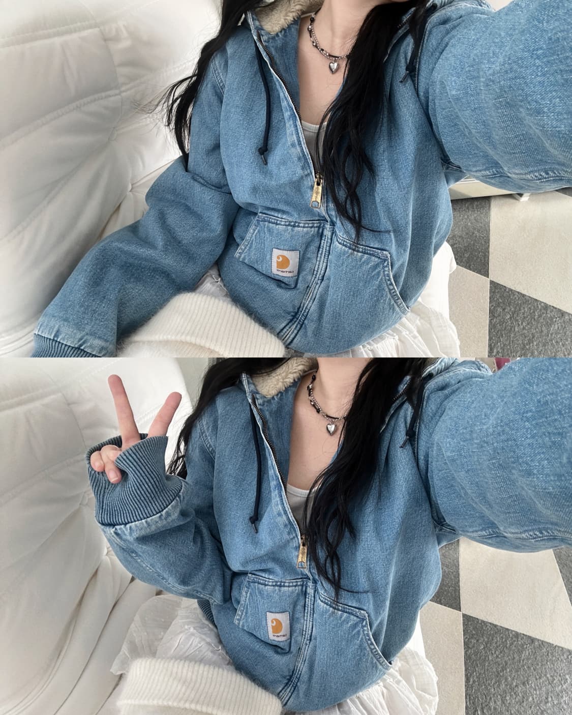 칼하트 WIP 쉐르파 덕 액티브 자켓  상품이미지8