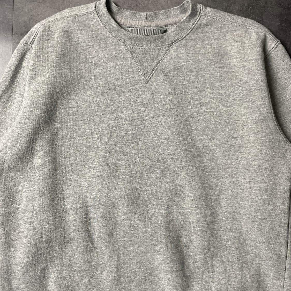 CARHARTT 칼하트 빈티지 그레이 기모 맨투맨 A00902 상품이미지3