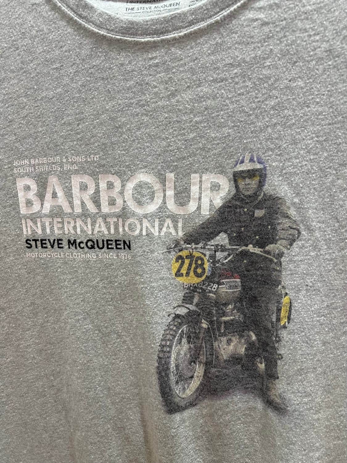 바버(barbour)모터바이크 반팔티 상품이미지3