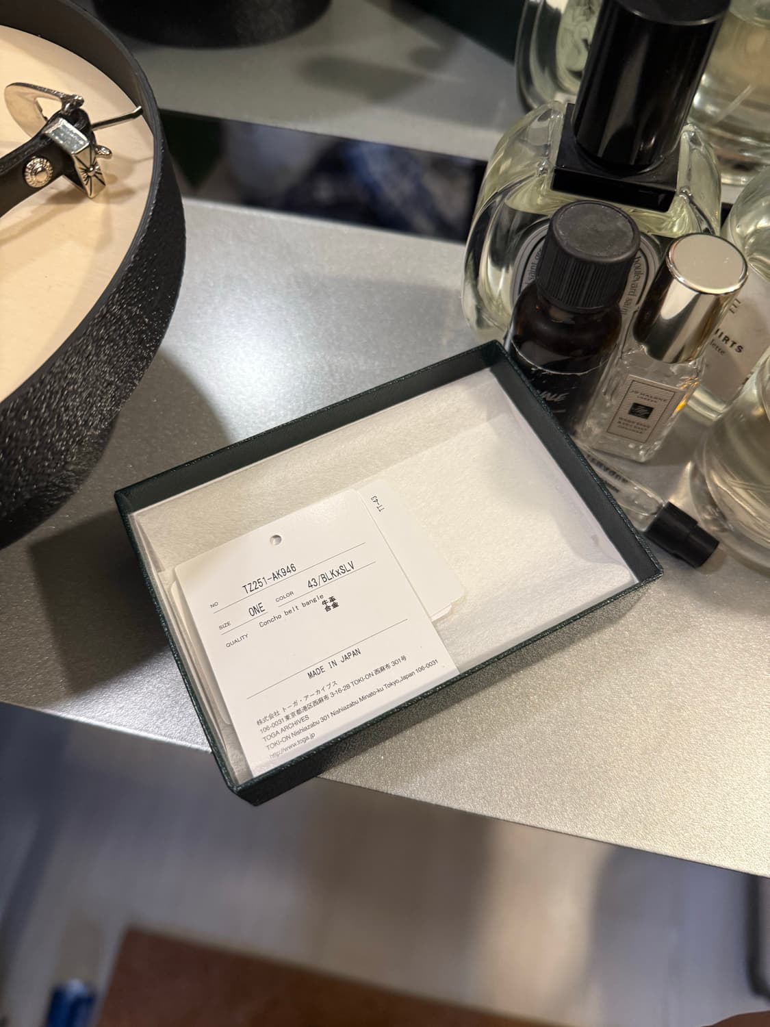 토가 콘초 벨트 뱅글(실버) 상품이미지5