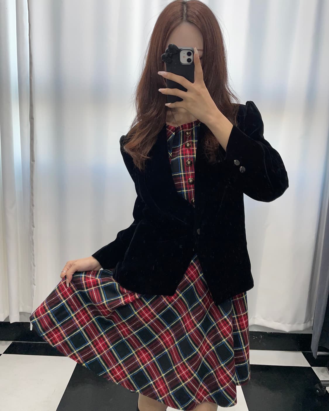 🎸체크 원피스🎸 상품이미지2