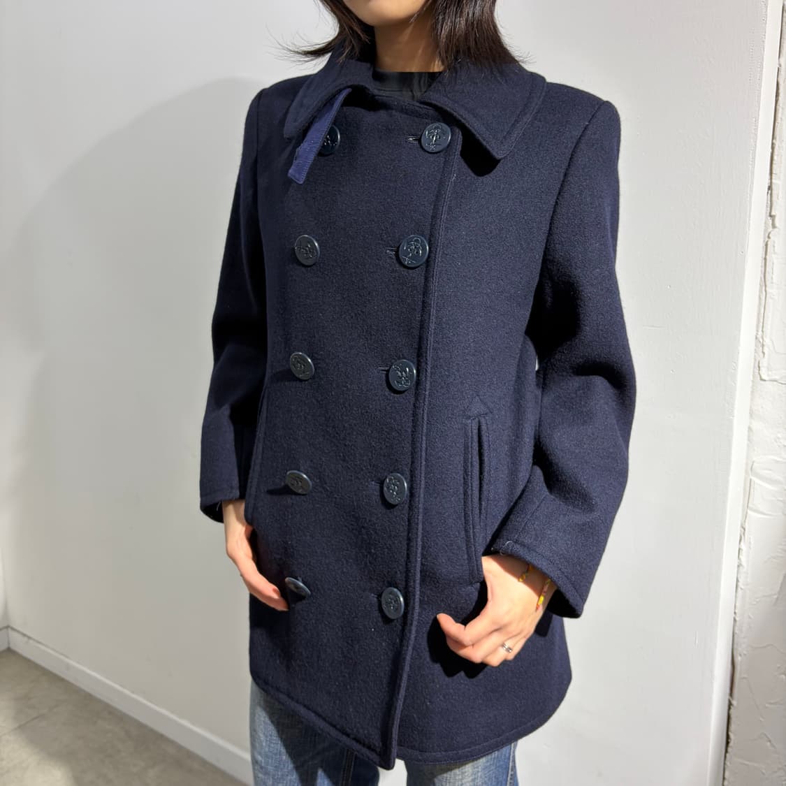 폴로 미해군 더블 피코트 상품이미지5