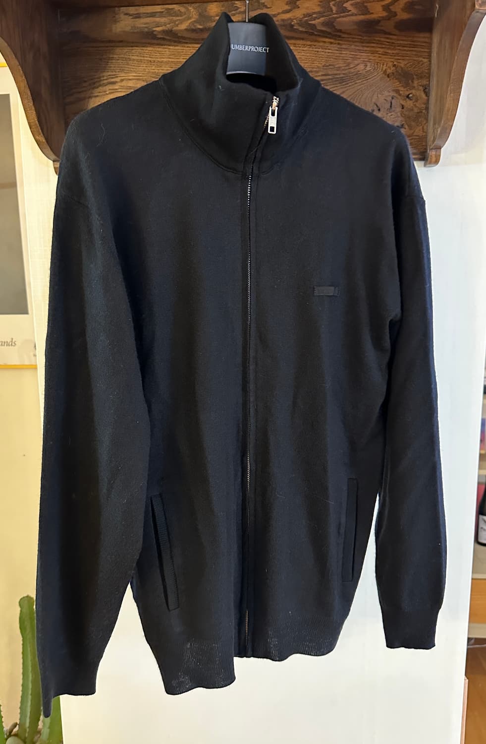 (새상품) 25SS HODAKOVA 호다코바 집업 니트 가디건(L) 상품이미지4