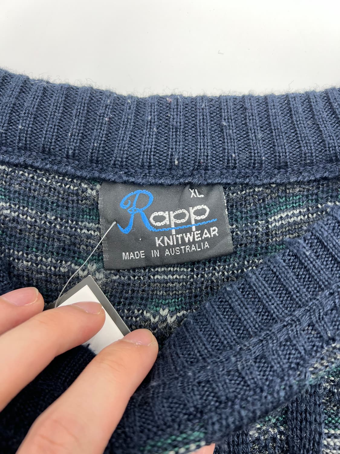 빈티지 케이블 니트 상품이미지3