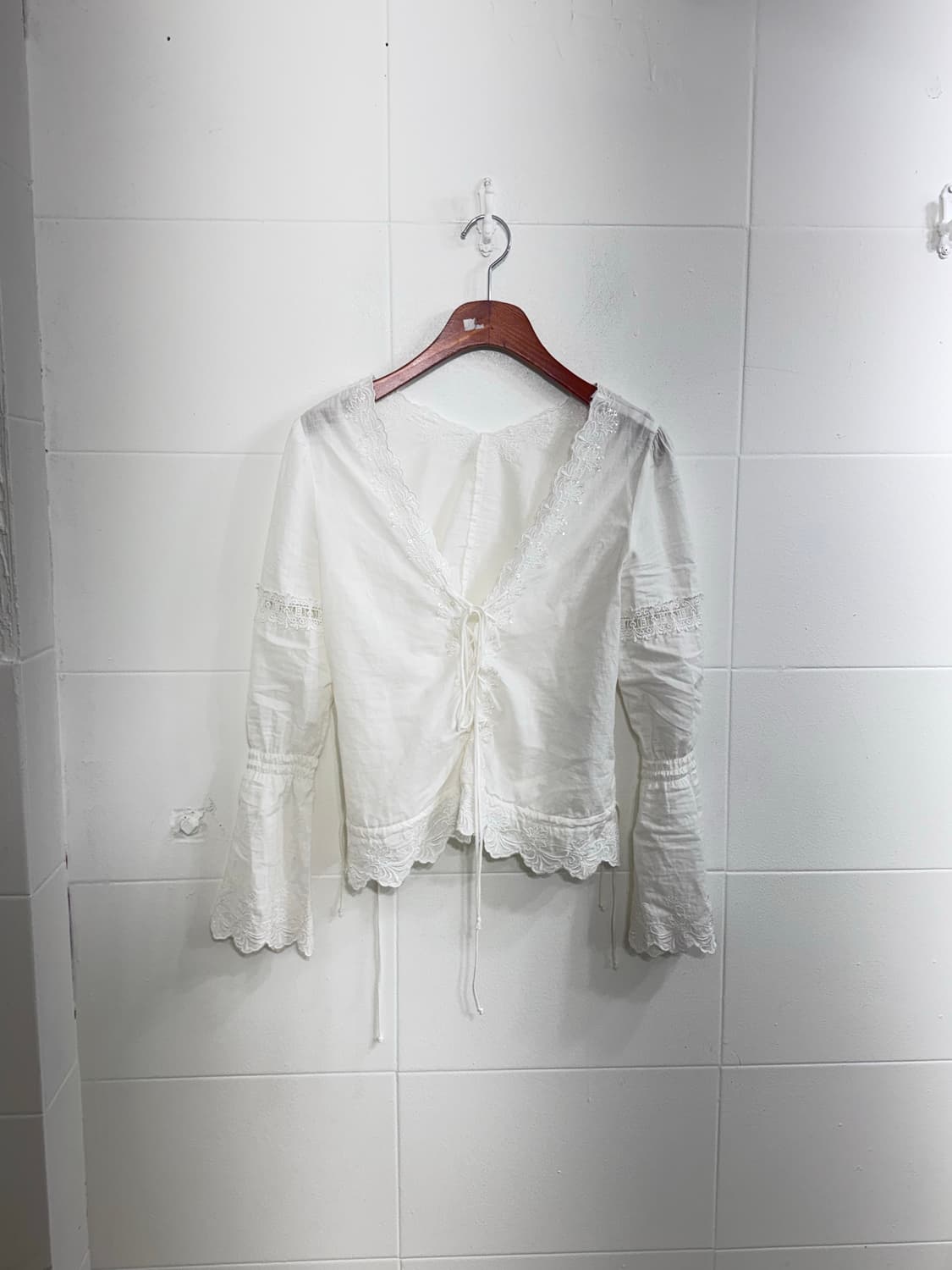 스카이블루 화이트 페미닌 페어리 코디세트 상품이미지5