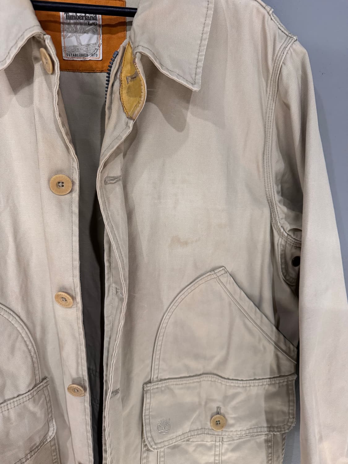 팀버랜드 퀼팅 내피 캔버스 워크자켓 상품이미지6