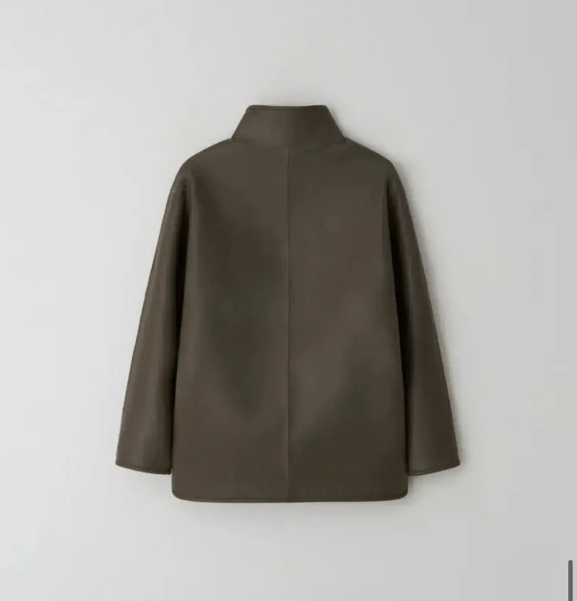 모이아 리버시블 무스탕 reversible fur coat (taupe) 상품이미지6