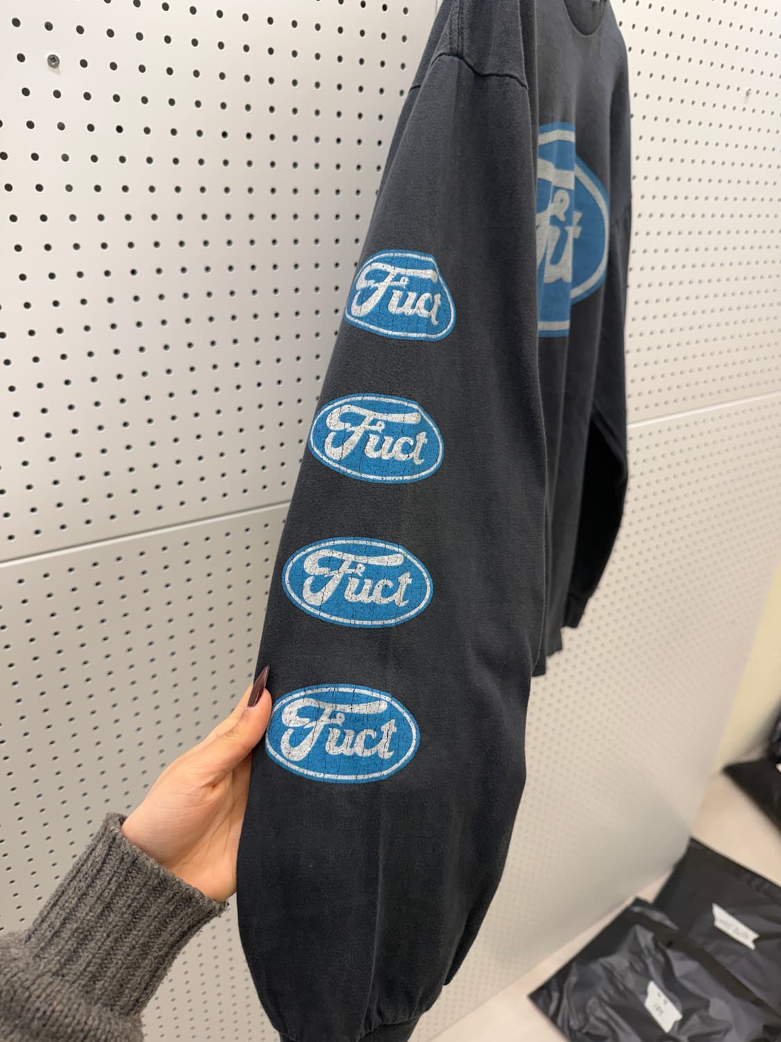 레이지 어게인스트 더 머신 × 퍼크트 협업 빈티지 롱슬리브 티셔츠 U12 상품이미지6