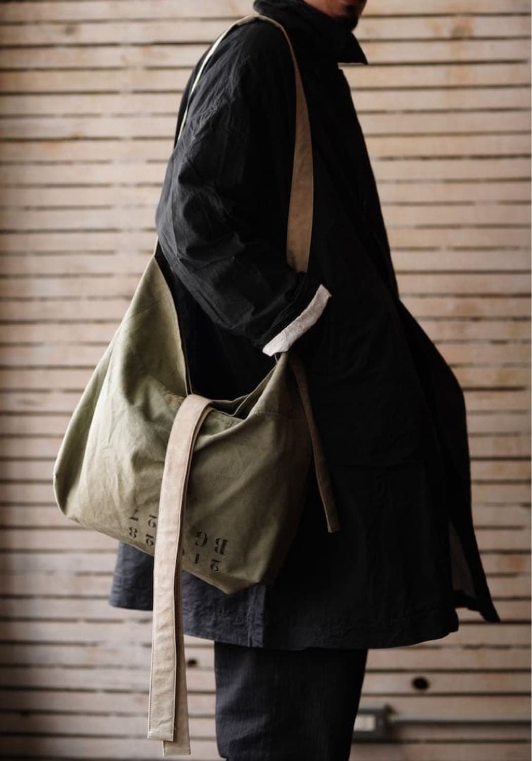 클라시카 데님 숄더백 상품이미지2