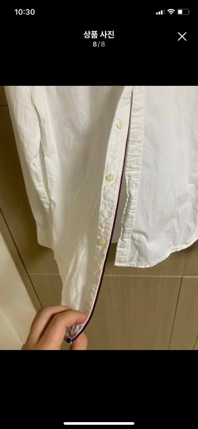 TOMMY HILFIGER 타미힐피거 옥스포드셔츠 L사이즈 상품이미지7