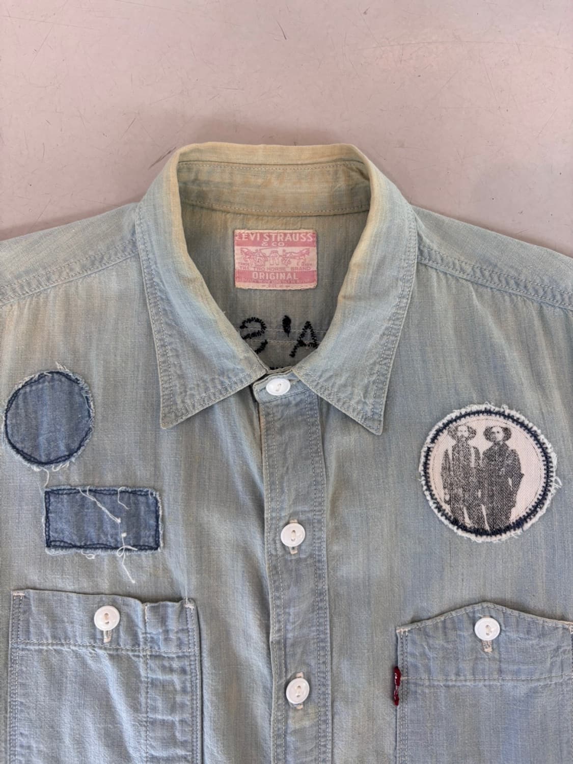 Vintage Levis denim Shirt 상품이미지4