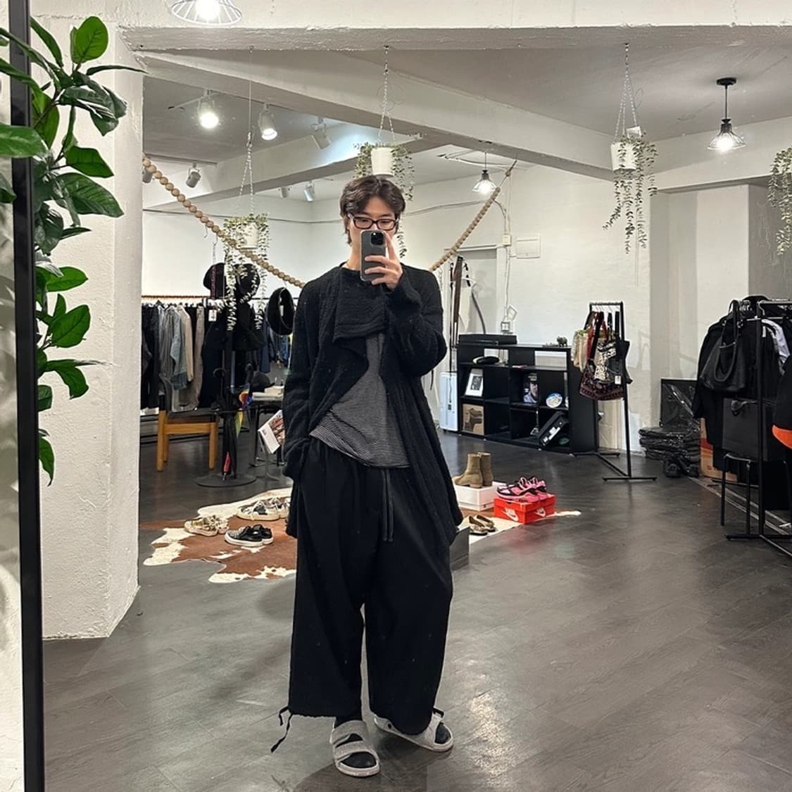 요지야마모토 롱 벌룬팬츠 상품이미지4