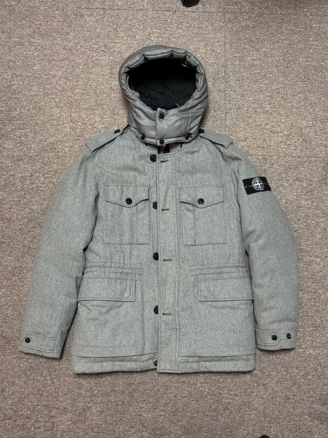 스톤아일랜드 아이스자켓 울 패딩 상품이미지3