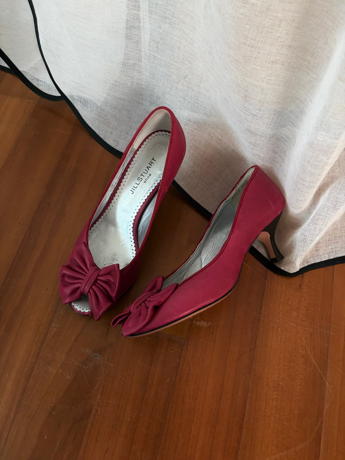 JILL STUART ribbon peep-toe heel  상품이미지1
