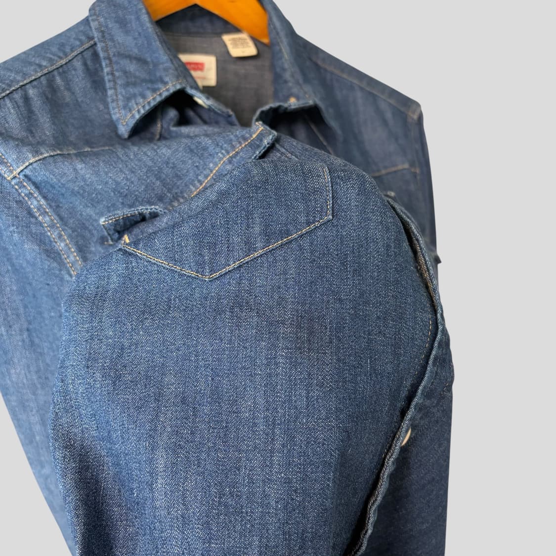 (M)Levis 리바이스 웨스턴 데님셔츠 상품이미지6