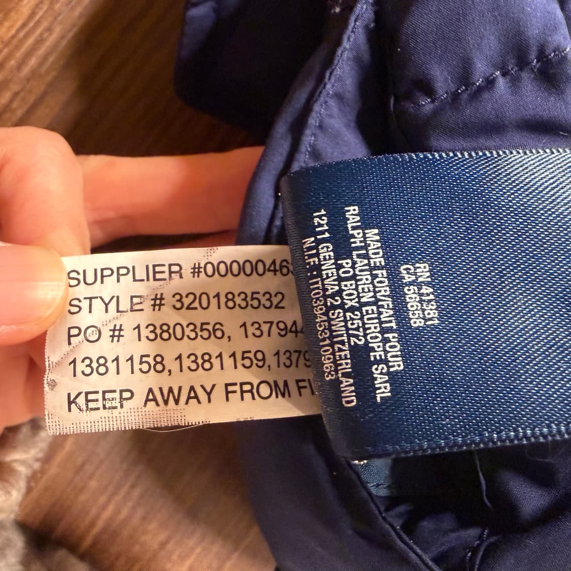 랄프로렌 폴로 양면 패딩조끼 24m 상품이미지4