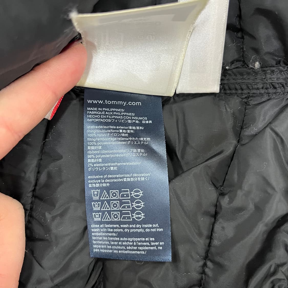 [S] 타미힐피거 경량 패딩 자켓 0105M1 상품이미지4